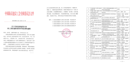 ​喜讯 | 宁夏一建创新成果荣获首届全国建筑行业职工岗位创新优秀成果